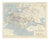 Antique Map of the Cattle Plague in Europe by Reynal, 1873 For Sale
