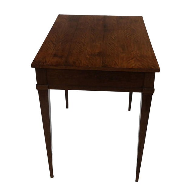 Regency Style Mahogany Desk or Side Table With Single Drawer For Sale - Image 4 of 4