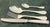Forty nine piece flatware set made by Christofle in France, in the Malmaison pattern. The service for twelve was made in...