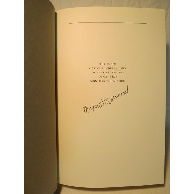 1980s Novel, Margaret Atwood's Cat's Eye, Signed - 1 Piece For Sale - Image 4 of 11
