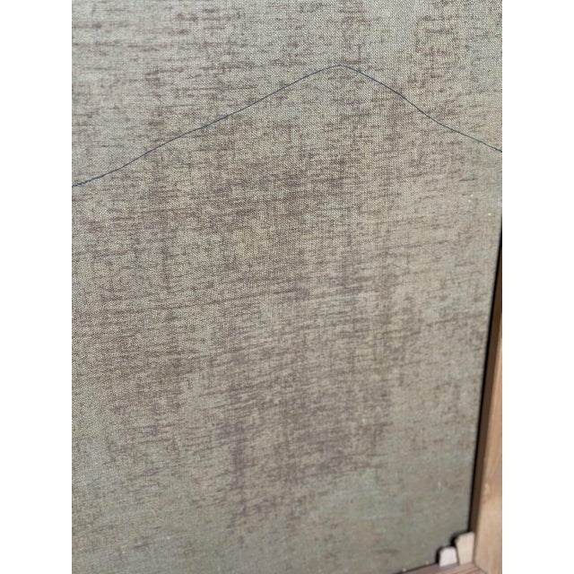 Ingrid Bade, Abstract Landscape, 1960s, Oil on Canvas, Framed For Sale - Image 8 of 18