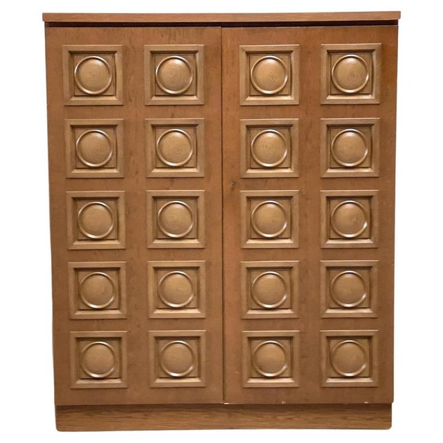 Vintage Brutalist Bar Cabinet, 1970 For Sale - Image 11 of 11