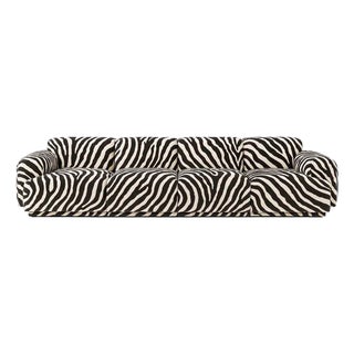 Abundancia Sofa in Zebra by Moanne For Sale