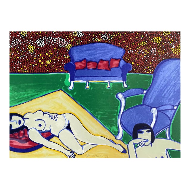 1979 Corneille La Chambre en Luminance Lithograph For Sale