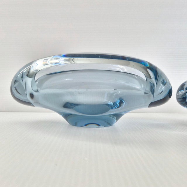 Vintage Akva Series Bowls by Per Lukten Holmegaard, 1950, Set of 7 For Sale - Image 6 of 18