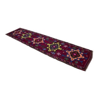 Vintage Antique Hallway Runner Rug For Sale