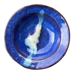 Vintage Original Studio Pottery Blue Bowl