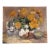 Antique Beautiful Floral Oil Painting 20th Century Florals For Sale