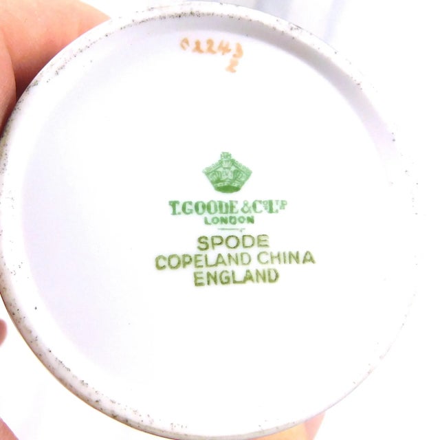 White 1930s Spode Copeland Demitasse Tea Cups in Admoral - 10 Pieces For Sale - Image 8 of 9