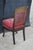 Wood Antique English Edwardian Mahogany Needlepoint Nailhead Parlor Vanity Desk Chair For Sale - Image 7 of 12
