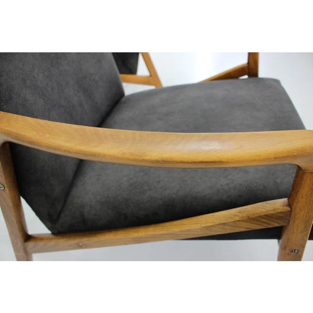 Beech Armchairs, Czechoslovakia, 1960s For Sale - Image 11 of 13