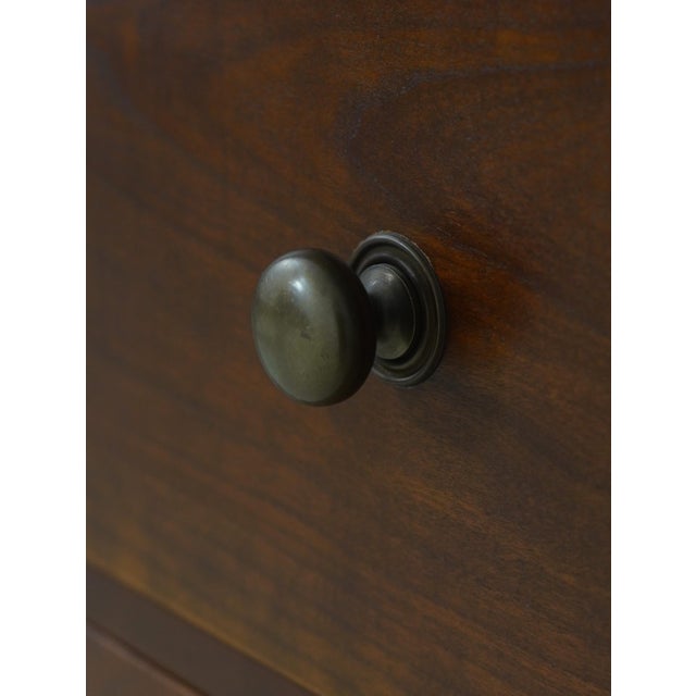 Dr Dimes Cherry Stepback Dutch Cabinet Cupboard For Sale - Image 9 of 18