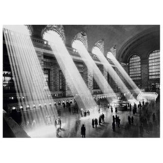 'Sun Beams Into Grand Central Station' Unframed Archival Pigment Print For Sale