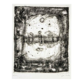 Antonio Corpora, The Circus, Etching by Antonio Corpora, 1964 For Sale