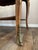 Early 20th Century Early 20th C. Inlaid Serving Table With Removable Glass Tray and Brass Gallery For Sale - Image 5 of 6