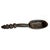 Vintage Dan Ivory Coast African Wood Spoon on Stand For Sale - Image 4 of 6