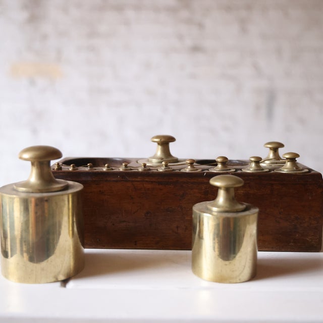 19th Century French Iron Weights (B) For Sale - Image 4 of 4