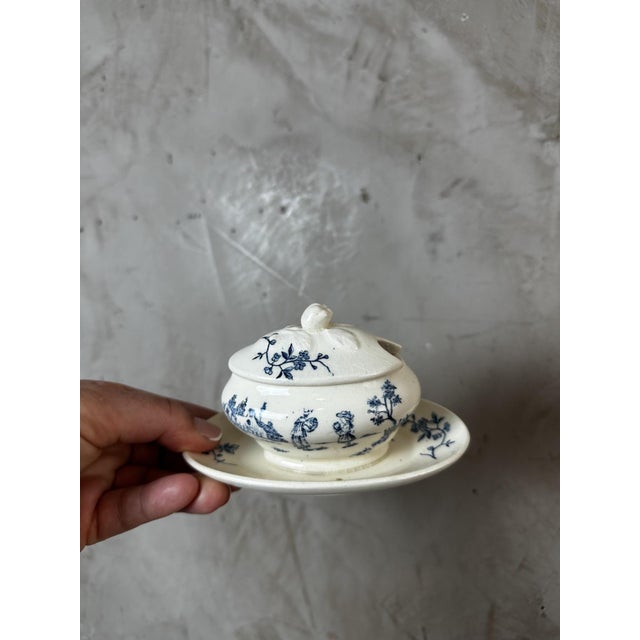 Antique Dinner Set from Gien, 1900, Set of 50 For Sale - Image 16 of 18