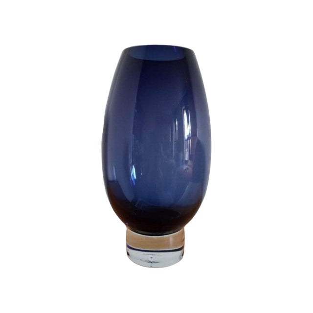 Submerged Murano Vase by Flavio Poli for Seguso For Sale - Image 4 of 4