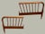 Wood Antique Jenny Lind Spindle Bed-Headboard Footboard-Twin-Farmhouse-Wood-Cottage For Sale - Image 7 of 11