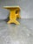 Vintage Trestle-Style Country Farmhouse Bench Storied Patina For Sale - Image 4 of 12