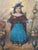 Antique Spanish Colonial Santo Niño De Atocha Retablo in Giltwood Mirrored Frame For Sale - Image 11 of 18