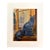 Vintage 1965 Girard Goodenow Cat Print in 16x20 Mat Ready to Frame: Russian Blue For Sale