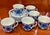 Ceramic Mid 20th Century De Koninklijke Goedewaagen Delft Blue & White Tea Service for Six - 17 pcs For Sale - Image 7 of 12
