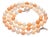 Oregon Peach Opal Beaded Necklace by Noblesse Oblige Studio, 24.5" For Sale