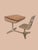 Mid-Century Modern 1940's American Seating Co. School Desk and Chair For Sale - Image 3 of 11