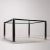 Silver Chrome and Glass Coffee Table, 1960s-1970s For Sale - Image 8 of 9