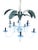 This is a vintage palm tree chandelier. It is in good condition. Perfect addition to a beach home.