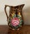 English Antique 19th Century English Regency Staffordshire Copper Luster Pitcher With Relief Molded Pink Roses For Sale - Image 3 of 14
