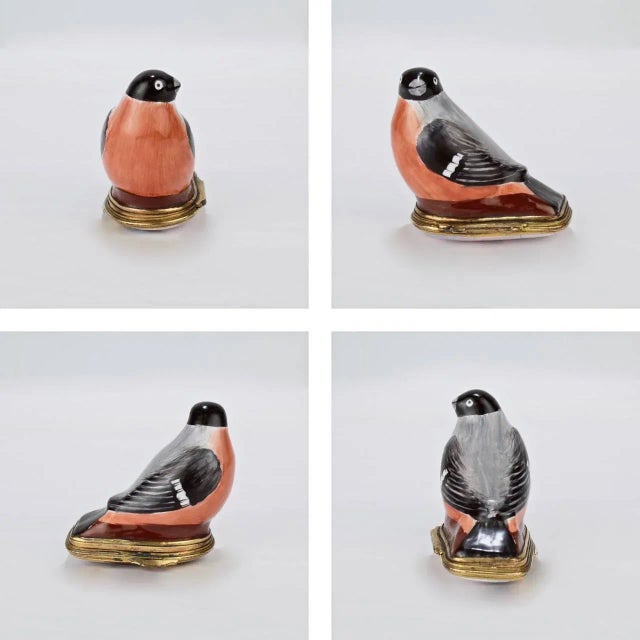 18th Century Antique Figural Bird Battersea or Staffordshire Enamel Bonbonniere / Snuff Box For Sale - Image 5 of 11