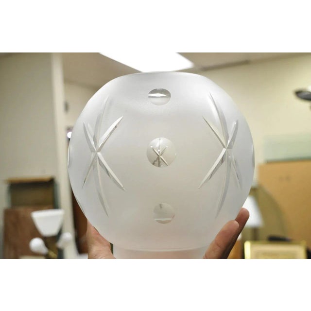 Antique Victorian Ornate Brass Converted Oil Lamp Piano Parlor Table Floor Lamp For Sale - Image 13 of 16