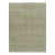 Rug & Kilim’s Contemporary Textural Rug in Green and White Tones - 6x9 For Sale