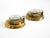 Gold Large Maritime Ship Wall Lamps in Brass and Glass, 1950s, Set of 2 For Sale - Image 8 of 18