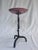 Metal Vintage Spanish Revival Copper Cup & Scrolled Wrought Iron Candlestick For Sale - Image 7 of 12