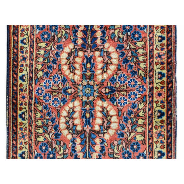 Tribal Early 20th Century Vintage Sarouk Rug For Sale - Image 3 of 11
