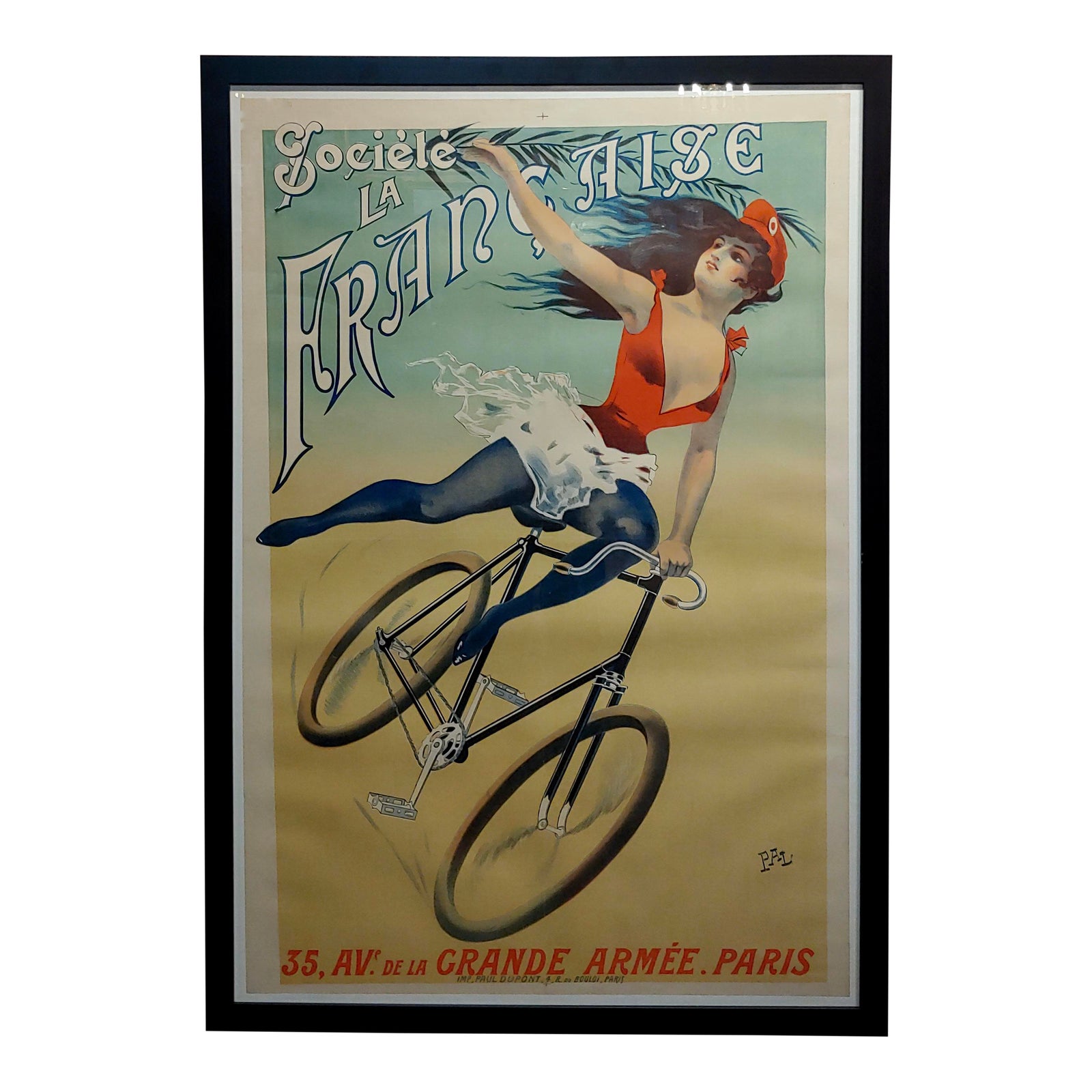 ANCIENNE PLAQUE VELO Emaille Constructeur Rochet Paris Cycle Bike French Badge EUR 12,50 - FR