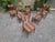 Mid-Century Modern Chairs with Teak Frame and Padded Seat, 1960s, Set of 6 For Sale - Image 3 of 12