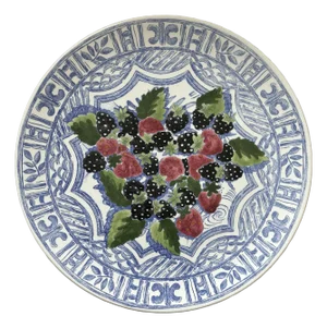 French Faience Porcelain Platter by Faïencerie De Gien