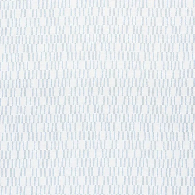 Sample - Schumacher X Caroline Z Hurley Cedar Tree Neck Fabric in Sky For Sale