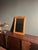 Mid-Century Wall Mirror with Rustic Wood Frame, 1960s For Sale - Image 4 of 5
