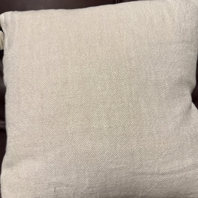 Textile Serena & Lily Tassel Accent Pillow For Sale - Image 7 of 12