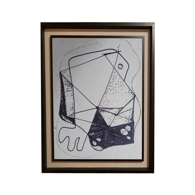 Ferdinando Meccani, Abstract Work on Paper, 1969, Paper For Sale - Image 4 of 4
