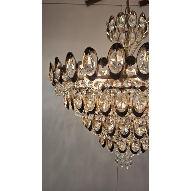 Chandelier attributed to Christoph Palme for Palwa, 1960s For Sale - Image 15 of 18