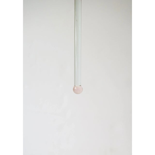 Art Deco Period Pink Art Glass Cocktail Stirrers - Set of 3 For Sale - Image 4 of 8