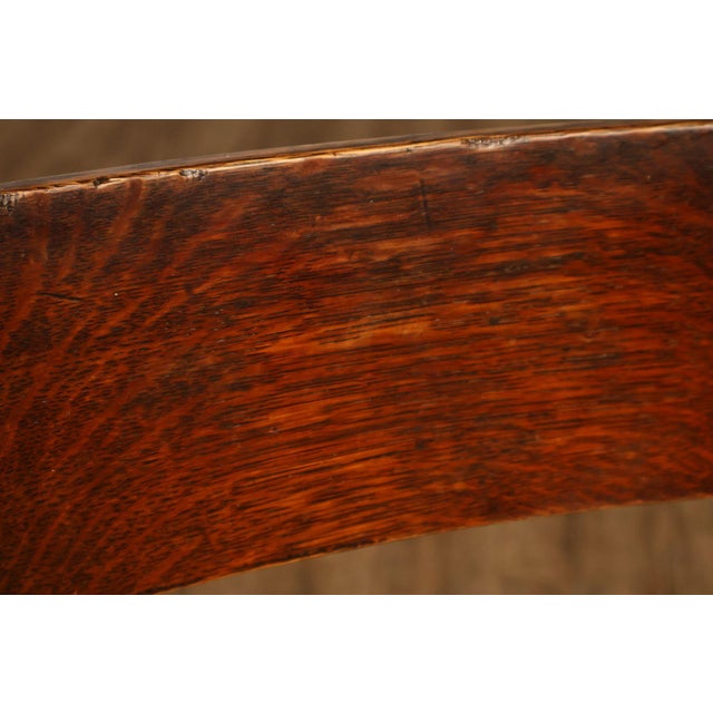 Gustav Stickley Antique Rabbit Ear #1291 Dining Chair For Sale - Image 14 of 18