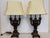 Elevate your interior with this striking pair of traditional, Neoclassical-inspired table lamps. Designed with classical...